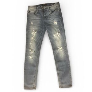 Judy Blue distressed, skinny fit jeans size 9/29